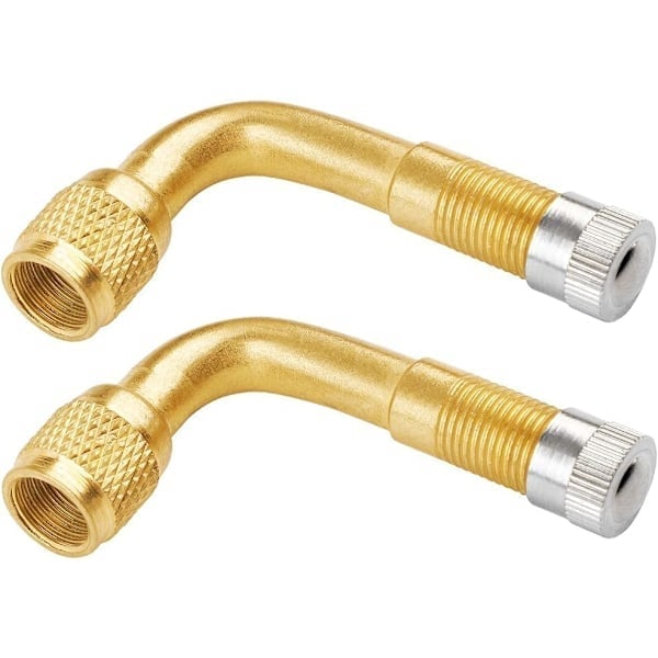 2-pack ventilförlängare, däckventilsförlängare, ventiladapter, ventilvinkel