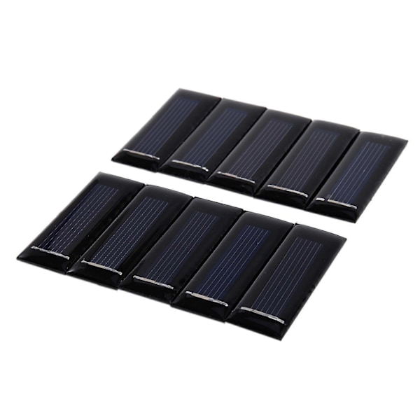 30 kpl Mini aurinkopaneeli Uusi 0,5 V 100 MA aurinkokennot Aurinkosähköpaneelit Moduuli Aurinkoenergia Akkulaturi Char.pa