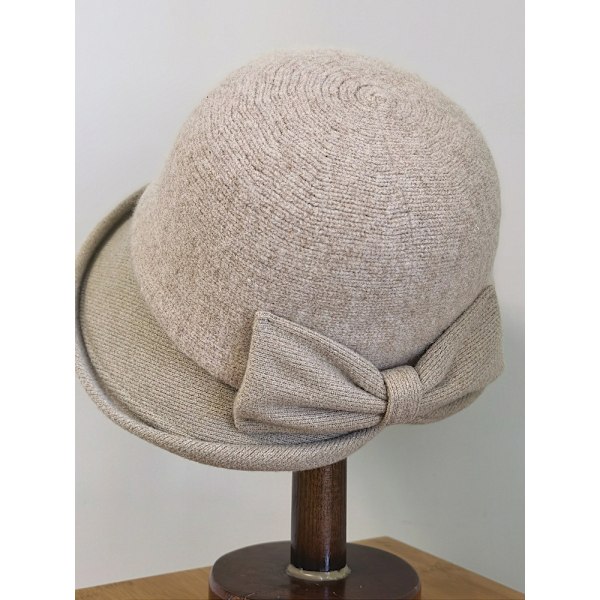 Uldvinterhat dame retro fedora hatte kirkehatte fiskehat dame filthat bowlerhat