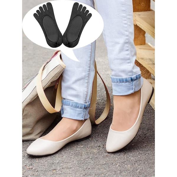 Par sommar tåstrumpor dam femfingerstrumpor Low Cut No Show tåstrumpor.pa
