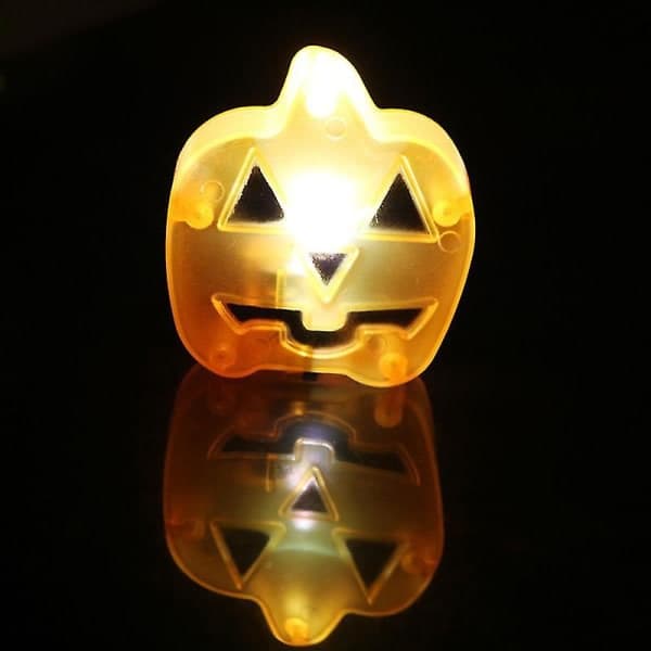 4 stk. gresskarlykter LED (PA)
