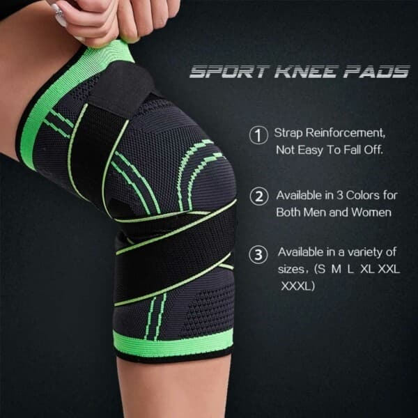 Knee Brace with Compression – Adjustable Knee Support—pa