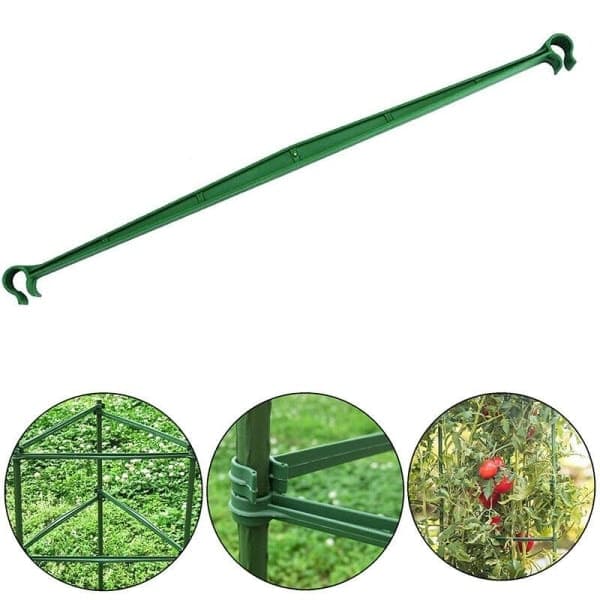 Tomatplantestøtte, Støttepinde til Planter, Blomster, 30 stk., 11 mm Kaliber