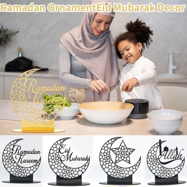 Eid Mubarak Dekoration Ramadan Ornamenter 6 6