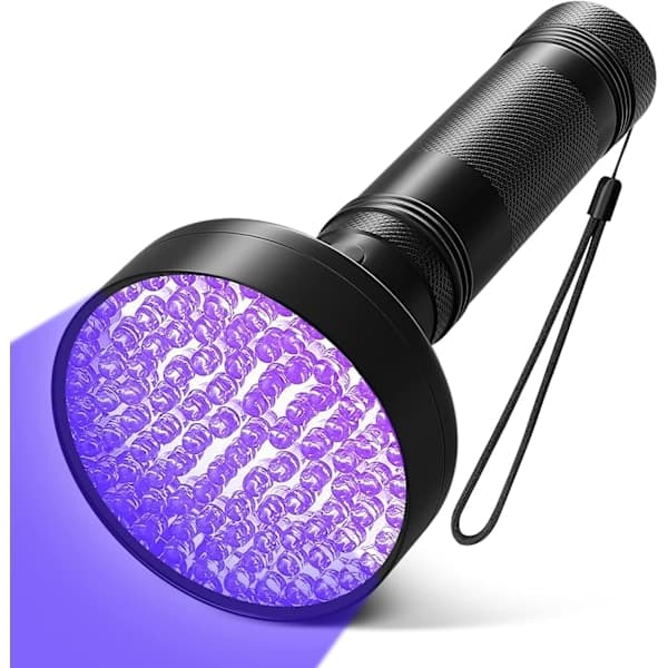 UV-taskulamppu, 100 kpl LED musta valo taskulamppu 395nm UV-lamppu Ilmaisin