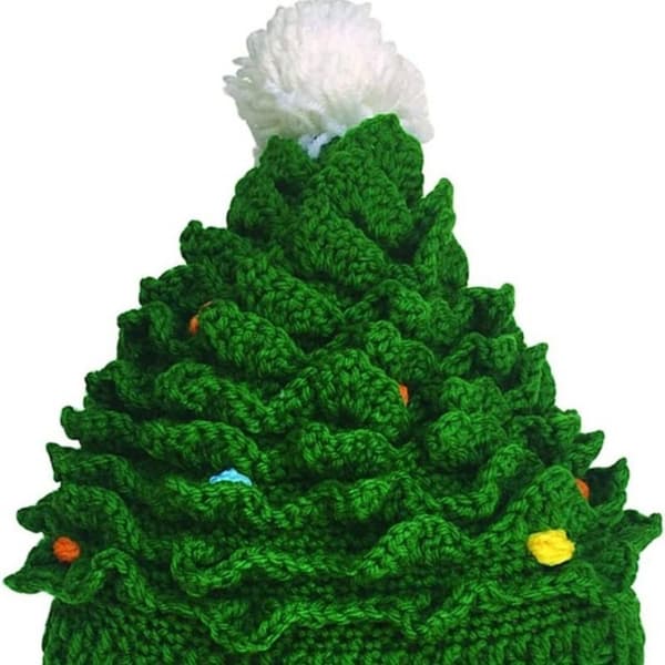 Stickad julgransmössa Färgglad julmössa BARN BARN Barn Barn