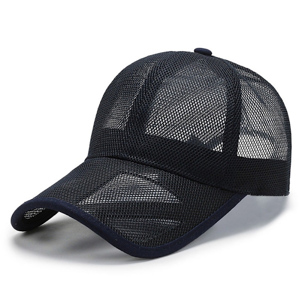 Basebollkeps för män, sommar, sport, mesh, basebollkeps för kvinnor, sommar, solhatt, sommarhatt, sommarkeps, justerbar, andningsbar, snabbtorkande