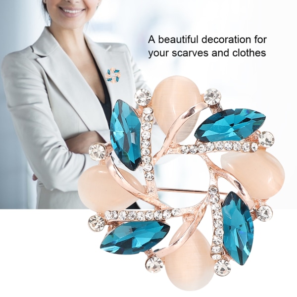 Muoti Naisten tekojalokivi rintaneula metalliseos kaulusneula vaatteet asusteet korut lahja