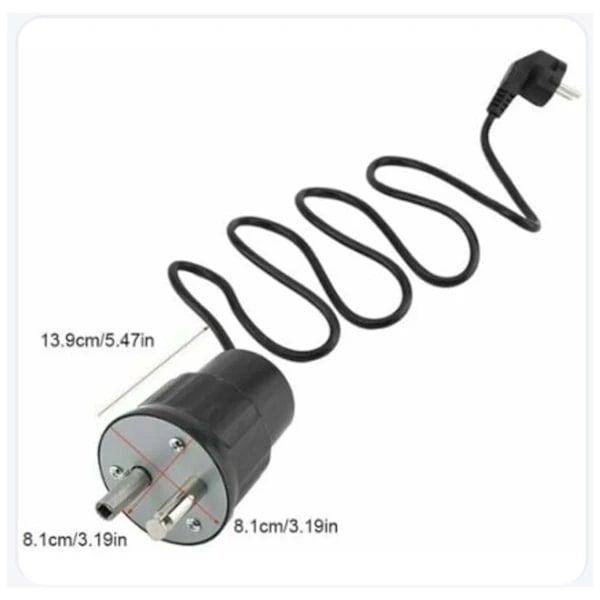Elektrisk Camping Aluminium BBQ-motor