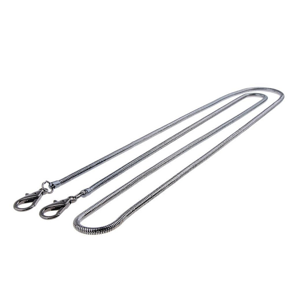 1/2 120 cm Kvinnor Retro Metallkedja Handväska Handväska Handväska Rem DIY Väska 1Set