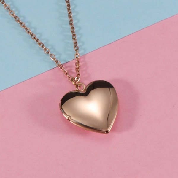 2ST Kaulakoru Valokuva Kuva Locket HOPEA Hopea Silver