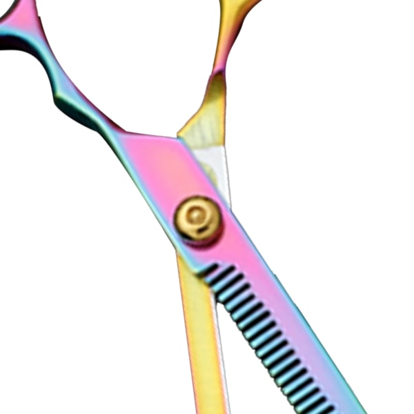 Fargerik hårklipp saks Profesjonell hårklipping frisørsaks for frisørsalong Frisørsalong Tynnende saks