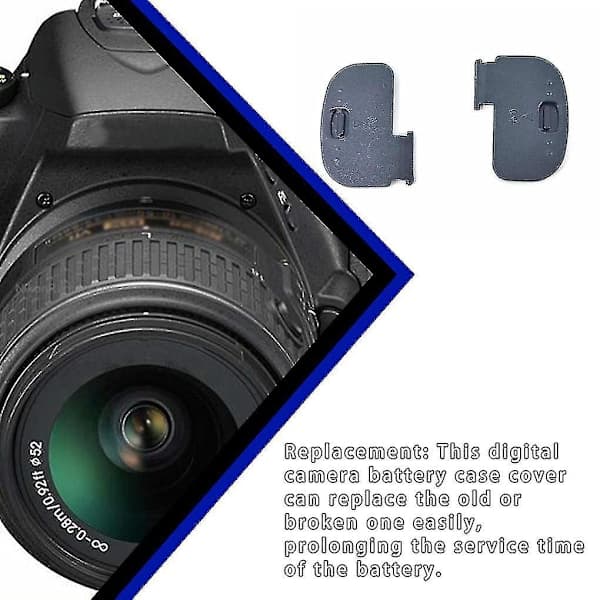 Erstatningsbatterideksel for Nikon D7500
