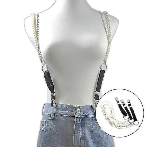 Punk Style Seler Kvinder Y-form Metalclips Justerbar Perlerem