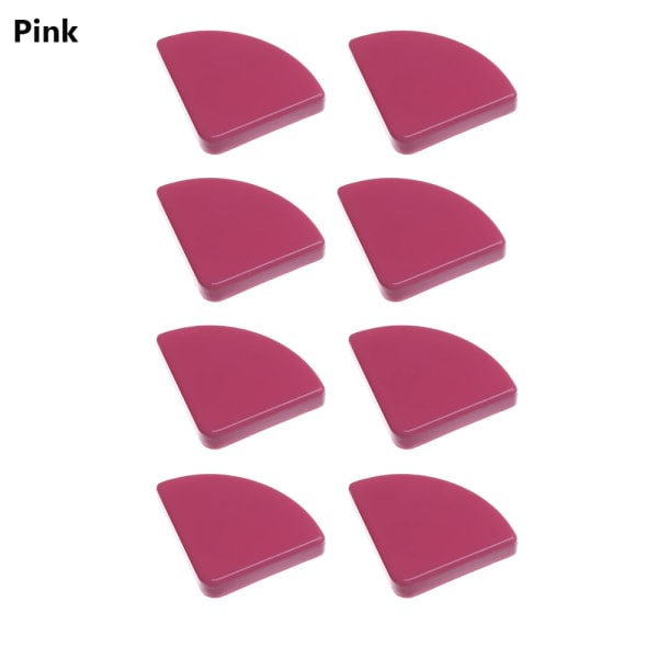 8 kpl Kulmasuojaus Reunasuoja PINK Pink Pink