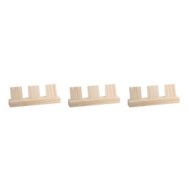 1/2/3 Örhänge Display Stativ Stor Kapacitet för Retail Display Liten 1 Fack 22cm Small 1 slot 22cm 3Set