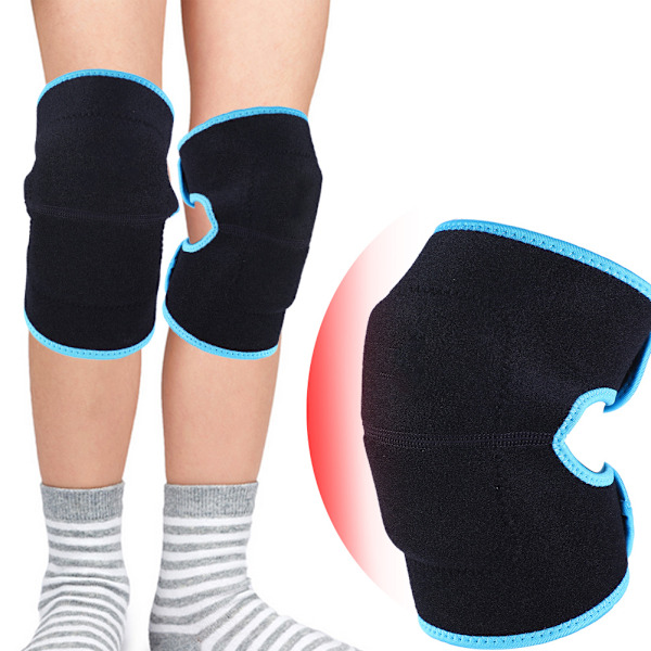 AOLIKES Tykke Barn Anti-Skrape Kneepads Rulleskøyter Kid Silikon Kneepads (S)