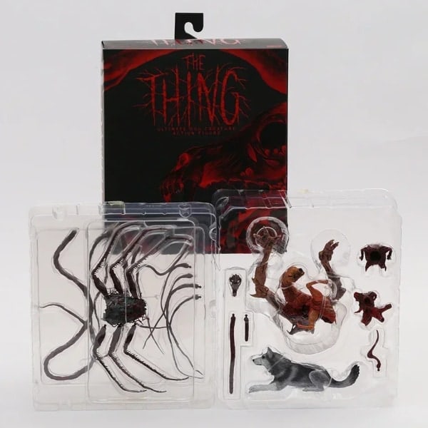 NECA: The Thing ~ Ultimate Dog Creature ~ Deluxe Set PVC Collection Actionfigur Figur Modell