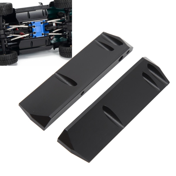POM Rock Sliders ESC Batterimottagare Expansion Sidoplatta för TRX4M Defender Bronco 1/18 RC Crawler Car