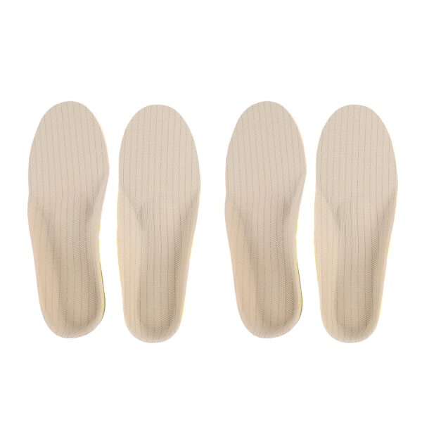 2 paria kengänpohjallisia Kevyet, hengittävät kengänpehmusteet litteitä jalkoja korjaavat EVA-pohjalliset kevennyspohjalliset kävelylenkille