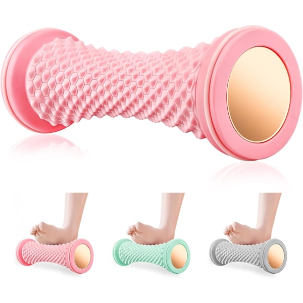 Fodmassage Rulle, Muskelrulle til Plantar Fasciitis Genopretning og Spændte Muskler Afslapning Pink