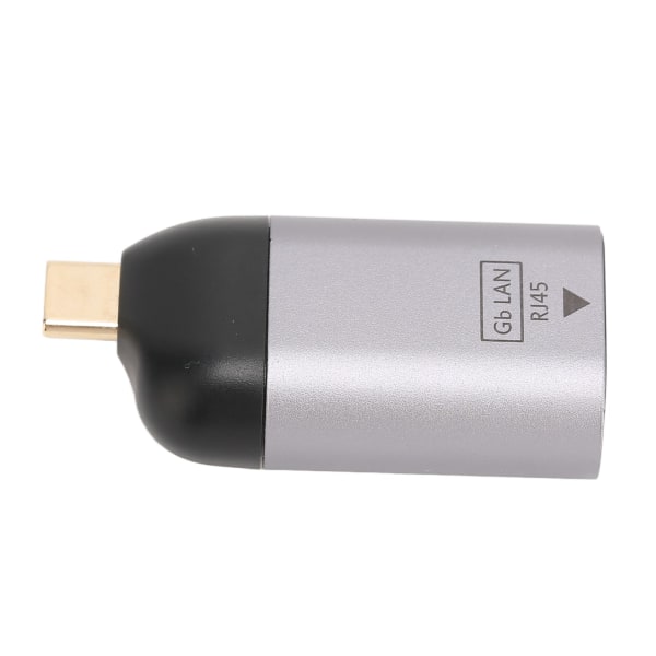 Usb C til Ethernet-adapter USB C hann til RJ45 hunnnettverkskontakt Gigabit Ethernet LAN-nettverksadapter