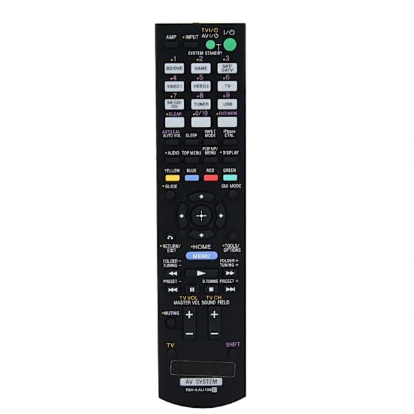 Fjernkontroll Erstatning for Sony RM-AAU106 AV-receiver TV