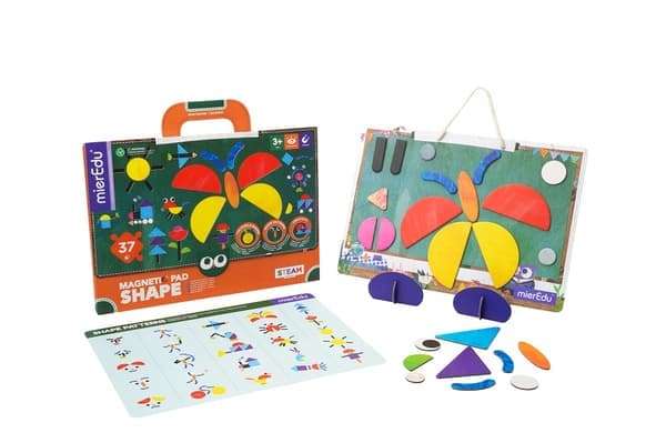 Magnetisk spelbräda från mieredu - Shapes—pa