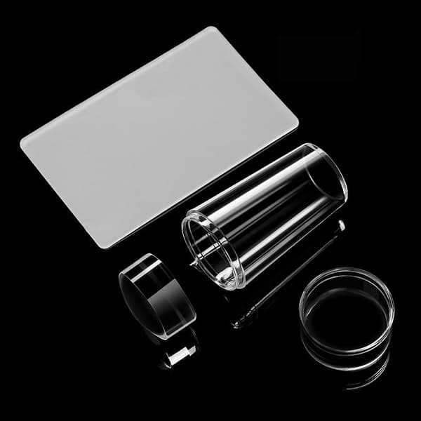 Transparent Nagelstempel for Manikyr