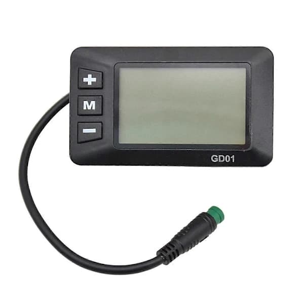 Sähköpyörän LCD-näyttö GD01 Vedenpitävä Multi-jännite tuki