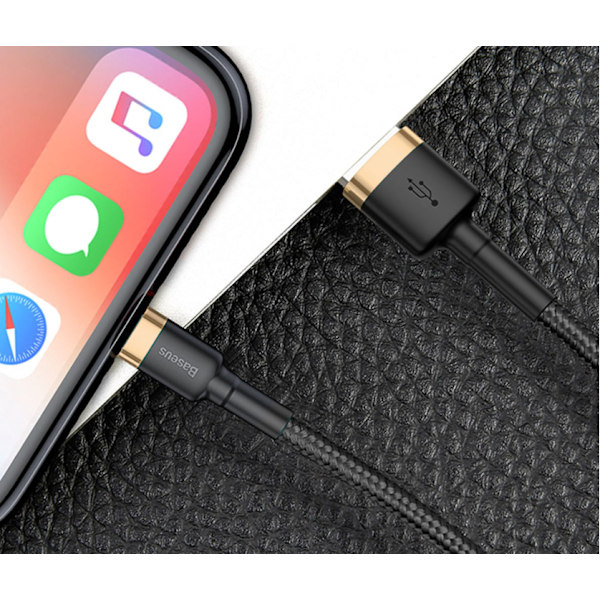 2 kpl 2 m Baseus-kaapeli iPhone rö.pa