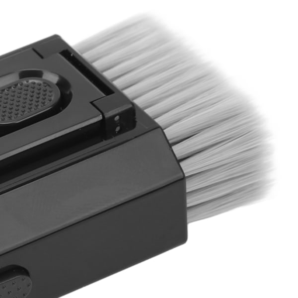 8-in-1 Cleaning Brush for Phone Multifunctional Cleaning Brush for Computer Keyboard Headset Laptop Camera Lens Black