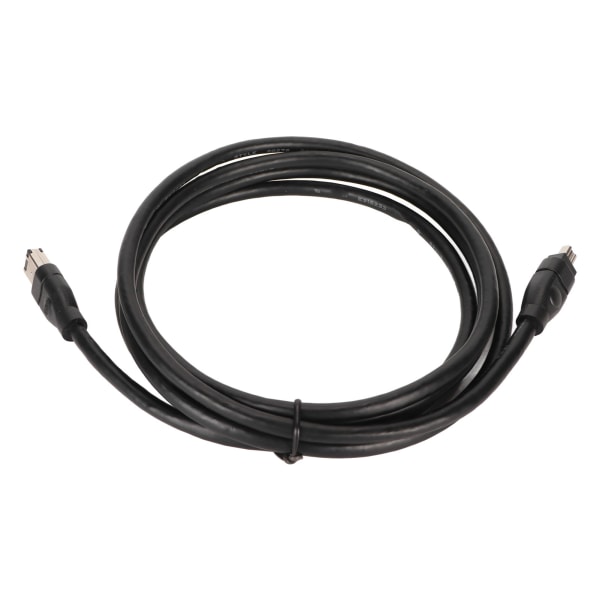 Firewire DV-kabel 6-pinners til 4-pinners Plug and Play IEEE1394 Firewire-kabel for JVC videokameraer 5,9 fot