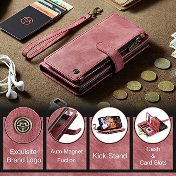 Caseme c30 föral för iphone 13 röd röd red