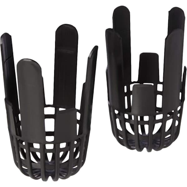 2-pack Stuprörsskydd/Svarta Utloppsskydd