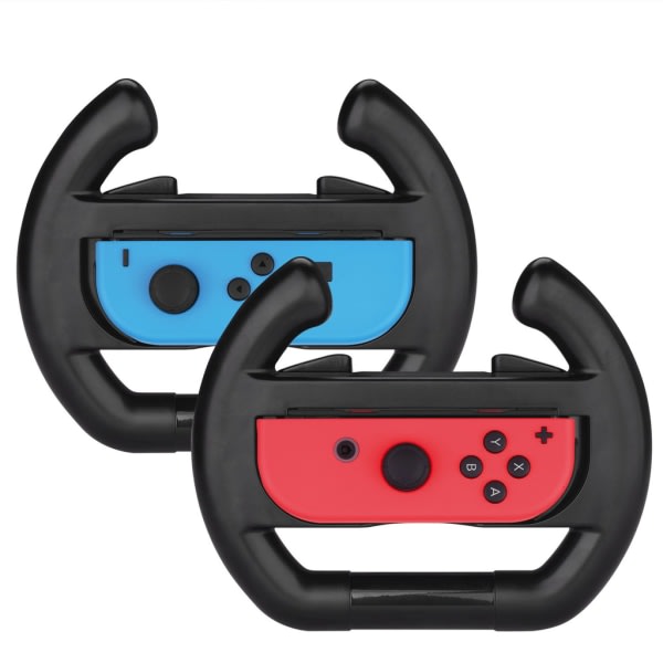 Hjul til Nintendo Switch Joy-Con 2-pack Svart