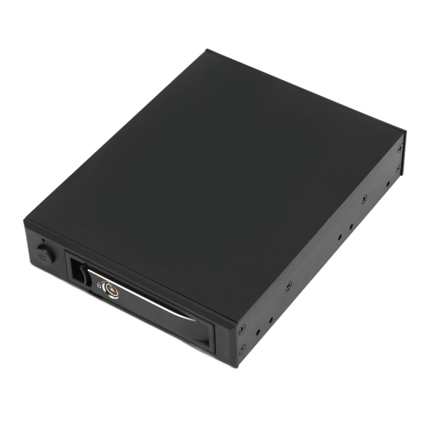2,5 tommer SATA HDD-kabinett 6 Gbps aluminiumslegering mekanisk låsefunksjon SSD-kabinett med LED-indikator for datamaskin