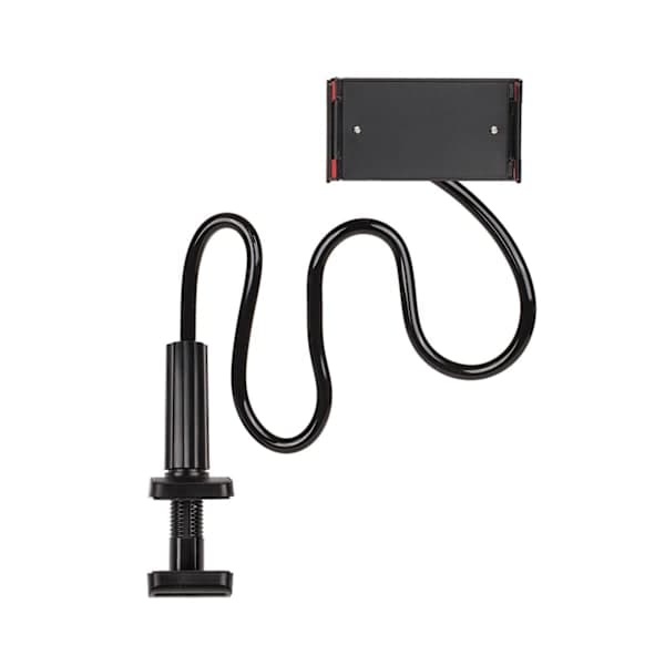 Holder til Tablet & Mobil / iPad - Fleksibel Arm Bordholder Sort