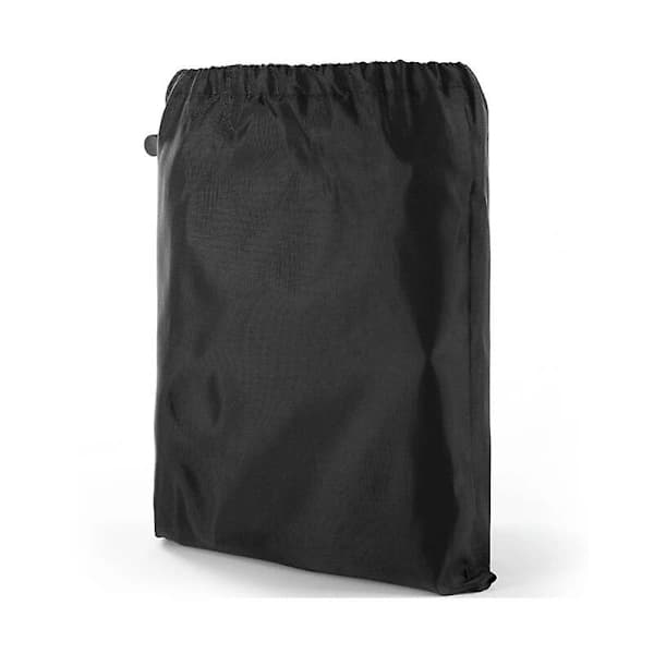 Kedelgrillovertræk 190T Polyester Vandtæt UV-resistent til Kulgrill Grå 61,5 x 72,4 cm
