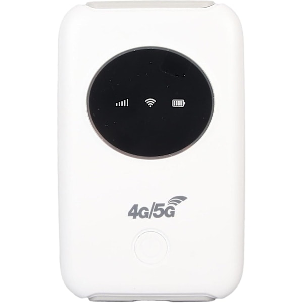 4G LTE WiFi-modem, olåst 5G WiFi mobil hotspot WiFi-router med SIM-kortplats och Micro USB 300Mbps höghastighets bärbar resehotspot för resor.pa