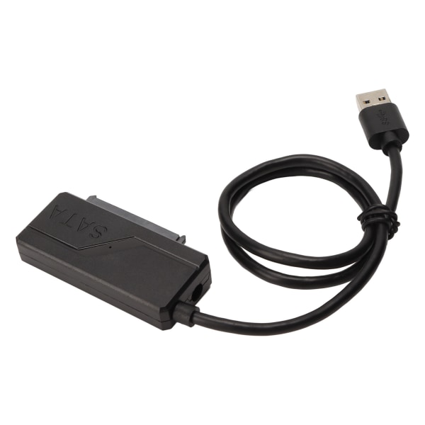 USB 3.0 til SATA-adapterkabel 12V 2A Plug and Play Hurtig overførsel SATA-harddiskkonverterkabel til 2,5 3,5 tommer HDD SSD