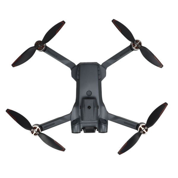 Sammenleggbart Quadcopter Intelligent HD Dual Camera RC Drone med børsteløs motor for fotografering Mørkegrå 4K