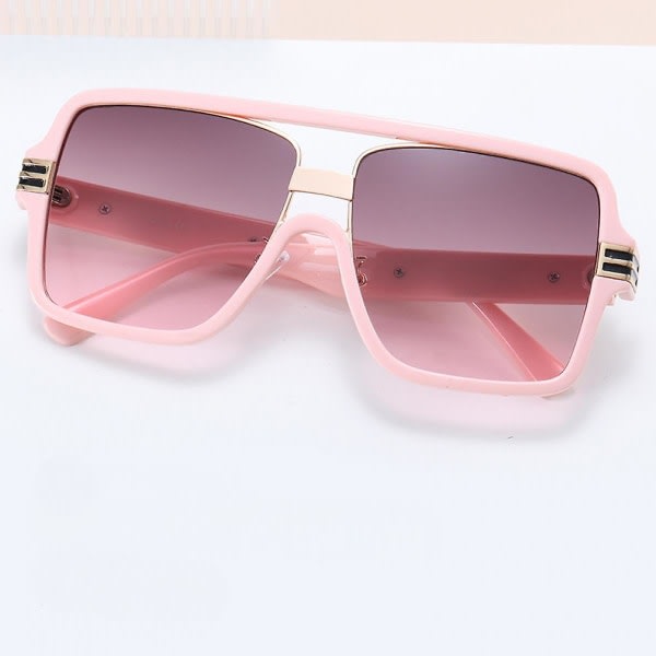 Överdimensionerade fyrkantiga solglasögon för kvinnor