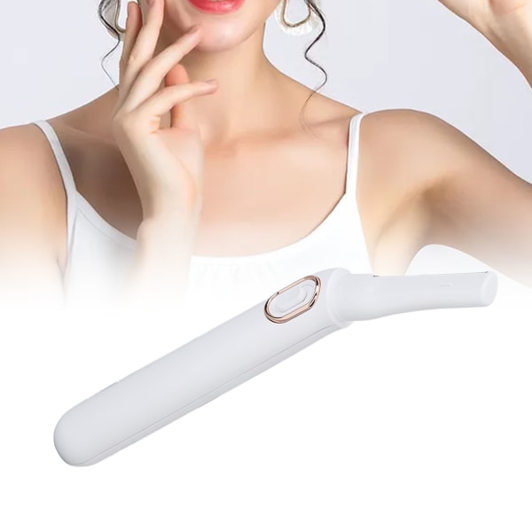 Bikini-barbermaskine Tør brug Sikker vinklet pasform bærbar elektrisk bikinitrimmer med LED-lys til kvinder
