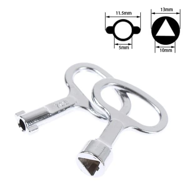 2 kpl paneelilukkoavaimia Universal Triangle/Socket Sähkökeskus