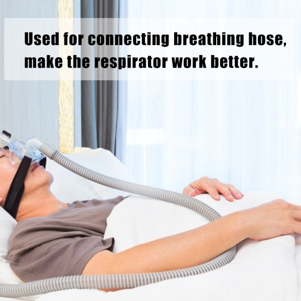 Slangkoppling Andningsslang Rak anslutningsadapter för respirator