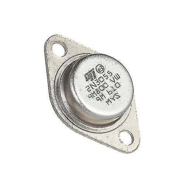 5 st Högkvalitativa 2N3055 Effekttransistorer