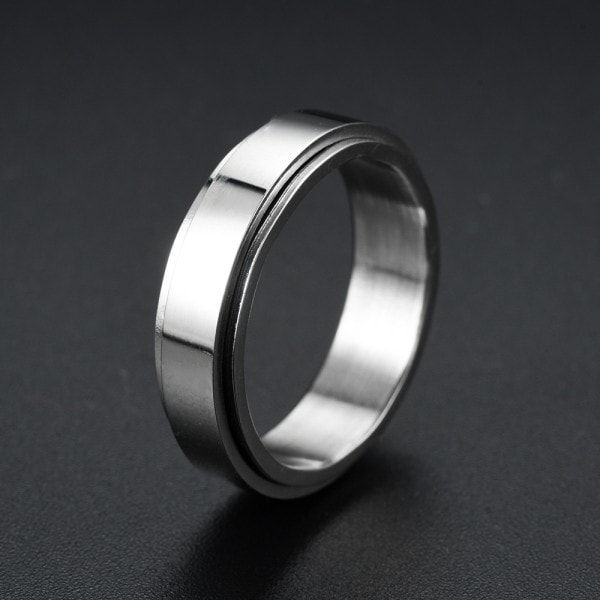 Ringe Rustfrit stål 6-pak Multifarvet 20 mm