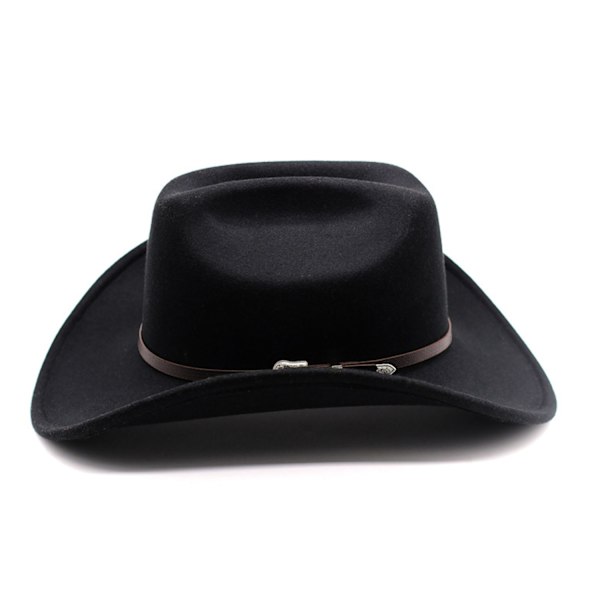 Cowboyhat med bred skygge