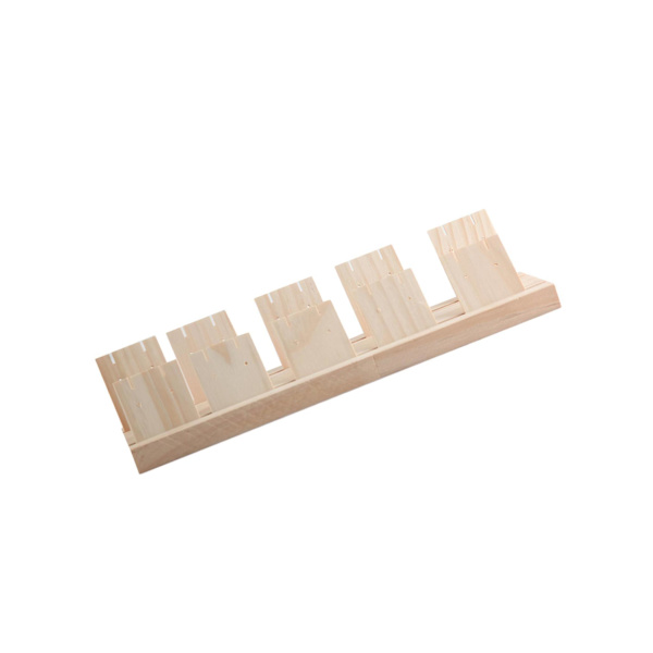 1/2/3 Örhänge Display Stativ Stor Kapacitet för Retail Display Stor 2-fack 22cm Large 2 slot 22cm 1Set